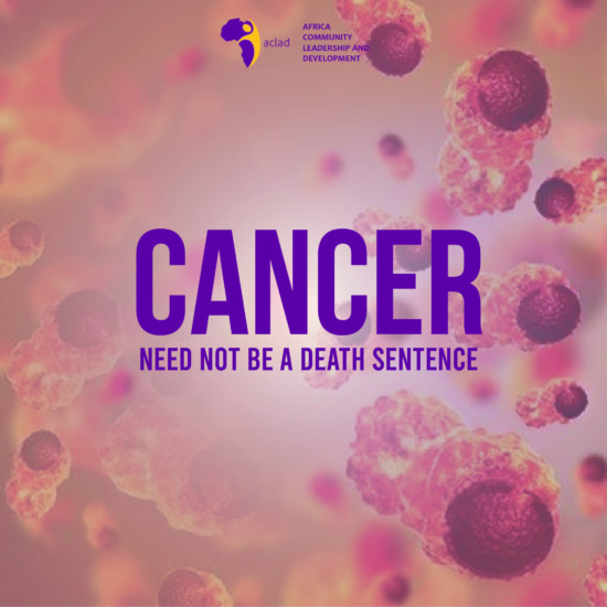 Cancer need not be a death sentence