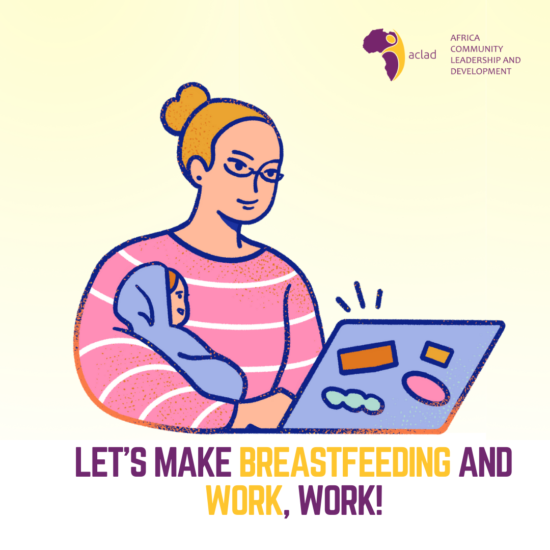 Let’s make breastfeeding and work, work!￼