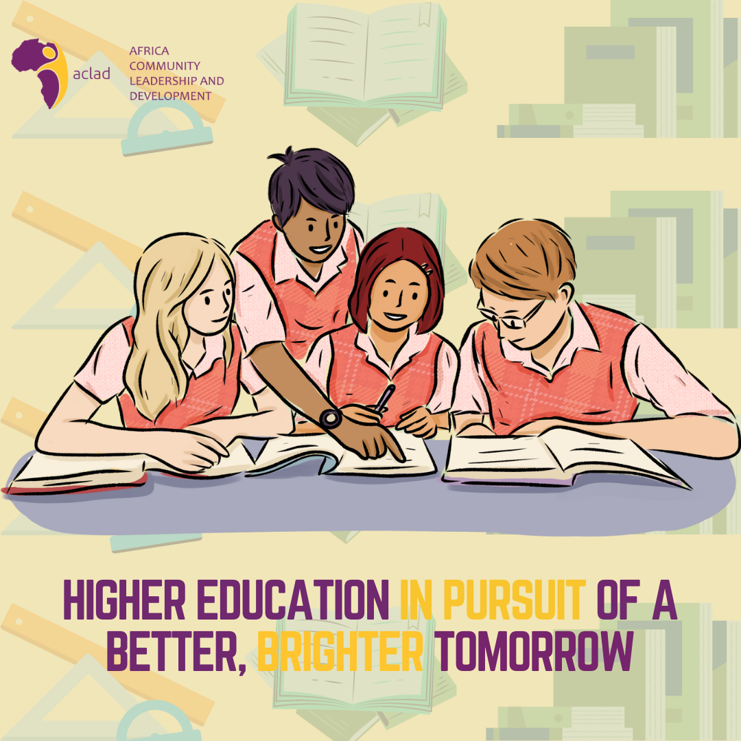 Higher education in pursuit of a better, brighter tomorrow.