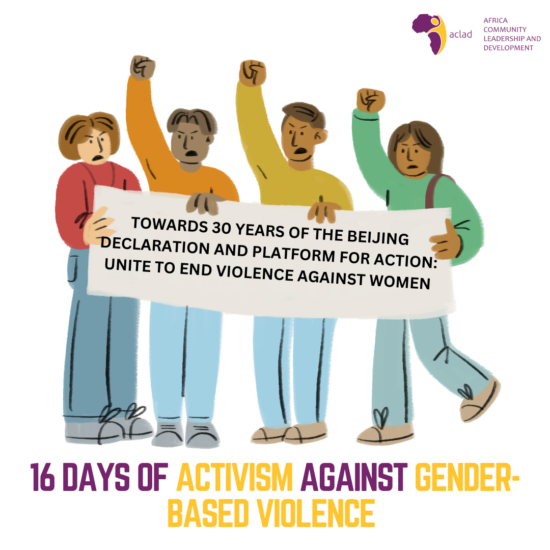 16 Days of Activism: Standing Against Gender-Based Violence